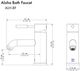 ZLINE Aloha Polished Gold Bathroom Faucet-4