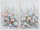 Crestview Collection Wildflowers 2-Piece Wall Art Set-0