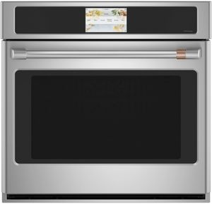 front view of the Café™ Professional 30" Stainless Steel Single Electric Wall Oven