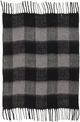 Surya Stowe Medium Gray/Black 50"x60" Throw Blanket-1