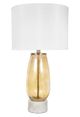 A & B Home Gold/White Table Lamp-0