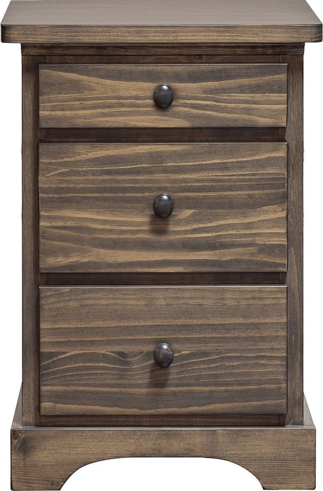 Mako Wood Furniture Inc. Polo 17" x 27" Mini Nightstand-0