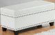 Titus Furniture White Storage Bench-0