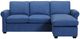 Palliser® Furniture Customizable Madison Roll Arm 2-Piece Right-Arm Facing Sofa Sectional and Chaise-0
