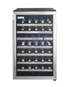 Danby® 20" Black Stainless Steel Wine Cooler