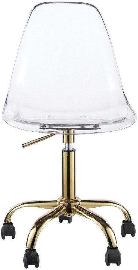 Meridian Furniture Clarion Gold Office Chair-1