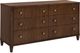 Hooker® Furniture Archives Classic Walnut 6-Drawer Dresser-0