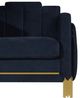 New Classic® Home Furnishings Empire Midnight Black Loveseat-5
