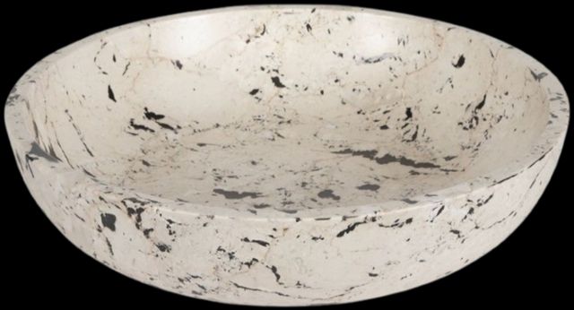 Uttermost® Nouveau Black/Natural White Bowl-3