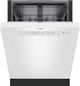 Bosch® 100 Series 24'' White Front Control Built-In Dishwasher-2