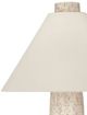 Bassett Mirror Berks Textured Cream Table Lamp-1