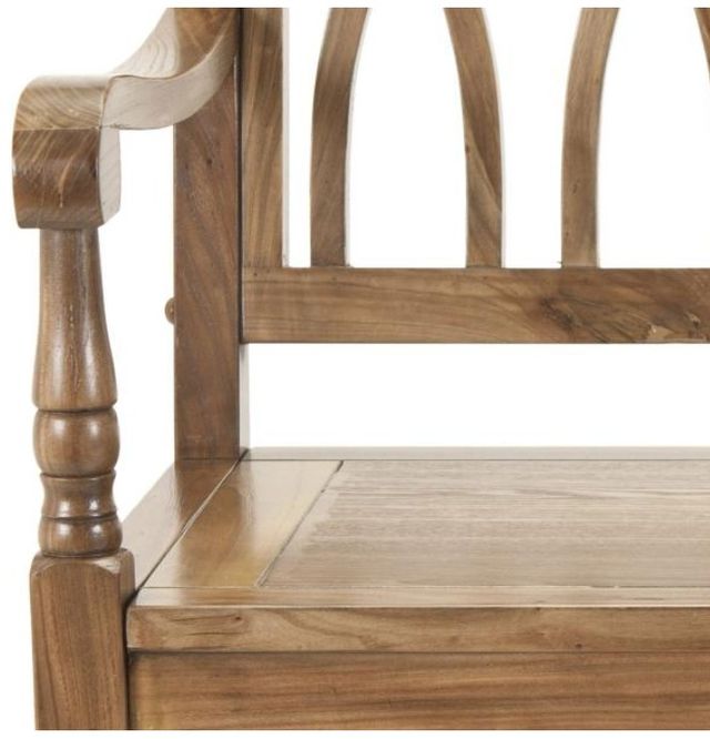 Safavieh Benjamin Oak Bench-2