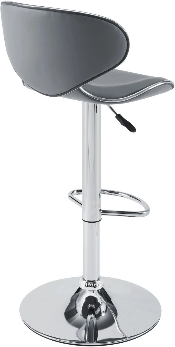 Powell® Beldon Gray Adjustable Bar Stool-4