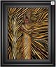 Classy Living Dexter Griffin Golden Stripes Muse Wall Art-0