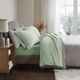 Olliix by True North by Sleep Philosophy Green King Soloft Plush Sheet Set-1