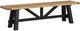 Intercon Hendricks Raven/Rustic Wheat Dining Bench-0