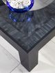 Artistica Home® Signature Designs Elation Glass Top Square Cocktail Table with Gray Base-3