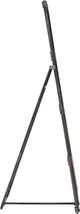 Powell® Gunther Natural Gun Metal Pipe Cheval Mirror-4
