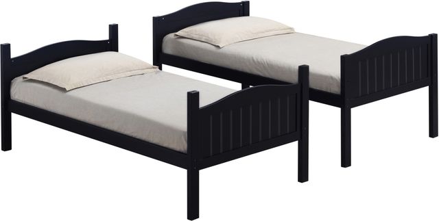 Coaster® Arlo Black Twin/Twin Bunk Bed-2