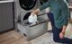 LG SideKick™ 27” W x 15" H Graphite Steel Pedestal Washer-2