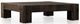 Magnolia Home by Joanna Gaines Powell Dark Brown Coffee Table-0
