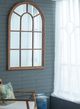 A & B Home Brown Large Arched Accent Mirror-5