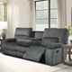 Parker House® Chapman Polo Manual Reclining Sofa with Drop-Down Console-0
