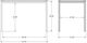 Amisco Customizable Azilis 54" Rectangular Counter Height Pub Table with 0.5" White Glass Top-2