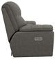 La-Z-Boy® Morrison Charcoal Power Reclining Loveseat with Console, Headrest, and Lumbar-2