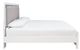 Signature Design by Ashley® Raechalla Gray/White King Upholstered Panel Bed-4