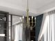 Cal® Lighting & Accessories Spiez Antique Brass Chandelier-2