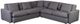 Porter International Designs Cullen 3-Piece Gray Sectional-1