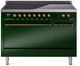 Ilve® Nostalgie II Series 48" Emerald Green Pro Style Induction Range-0