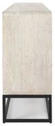 Classic Home Flint Black/Coastal White Sideboard-3