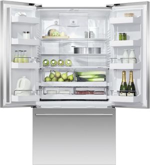 Fisher & Paykel Series 7 36 in. 20.1 Cu. Ft. Stainless Steel French Door Refrigerator