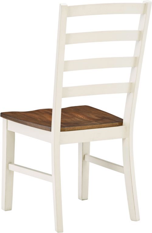 Signature Design by Ashley® Jendanton Antique White/Brown Dining Side Chair-3