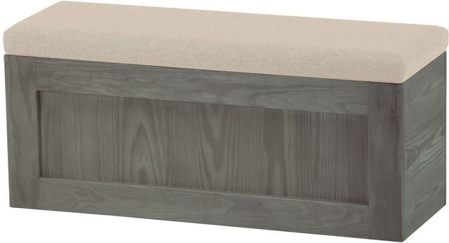 Crate Designs™ Furniture Graphite Storage Bench-0