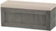 Crate Designs™ Furniture Graphite Storage Bench-0