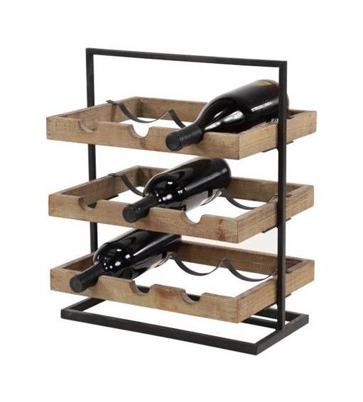 Deco Marche Light Brown Wine Rack-3