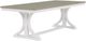 Riverside Furniture Cora Fog Trestle Dining Table with Cloud Base-0
