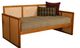 Kodiak Furniture Abaco 79" Honey/Taxi Woodsmoke Twin Daybed with Mattress -0