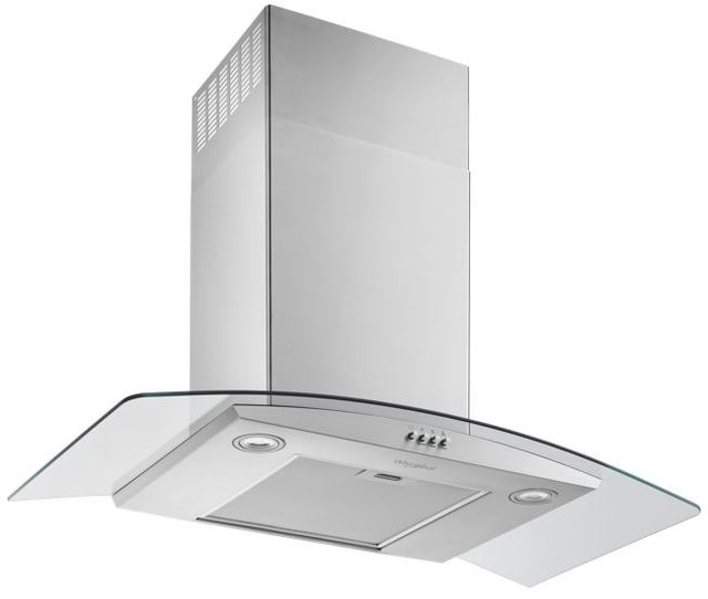 Whirlpool® 36" Stainless Steel Wall Mounted Range Hood-4