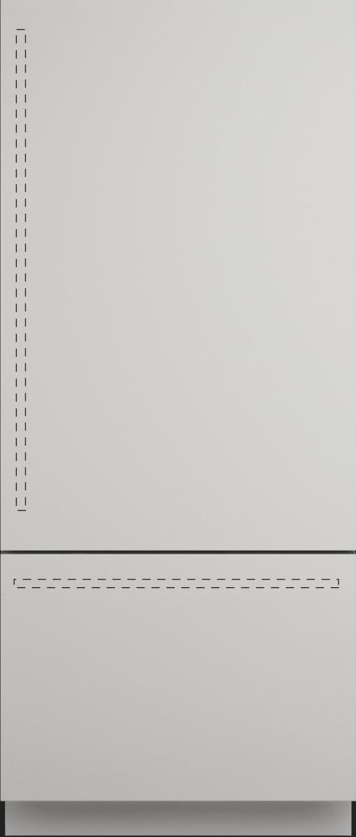 Fulgor Milano 700 Series 36" 18.5 Cu. Ft. Panel Ready Built-In Bottom Freezer Refrigerator-0