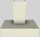 Vent-A-Hood® 36" Biscuit Contemporary Wall Mounted Range Hood-0