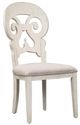 Liberty Furniture Farmhouse Reimagined Antique White/Khaki Splat Back Side Chair-0
