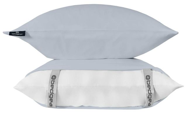 BEDGEAR® Ver-Tex Performance® 4-Piece Light Gray Nylon Split Head California King Sheet Set-1