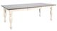 Sunny Designs™ Pasadena Buckskin Top Extension Dining Table with Marble White Base -1