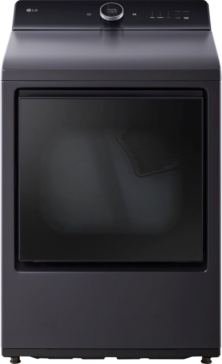 LG 7.3 Cu. Ft. Matte Black Gas Dryer