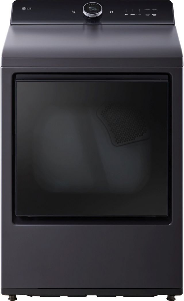 LG 7.3 Cu. Ft. Matte Black Gas Dryer-0
