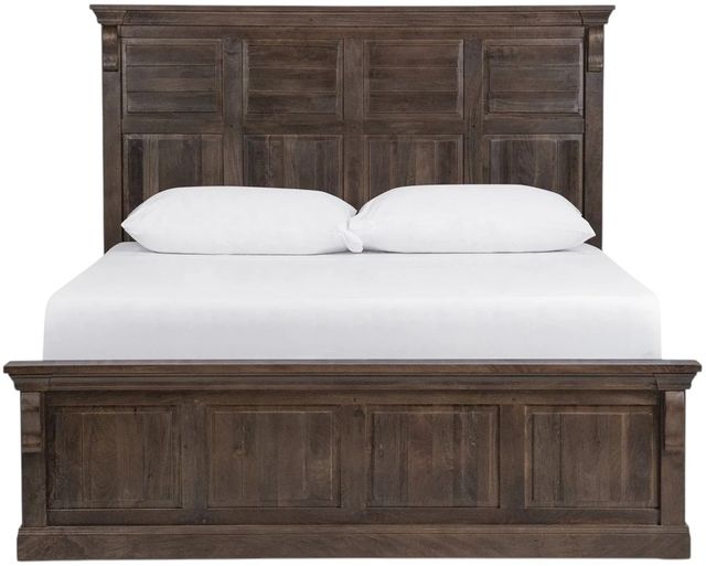 Classic Home Adelaide Cocoa Brown Eastern King Panel Bed-2